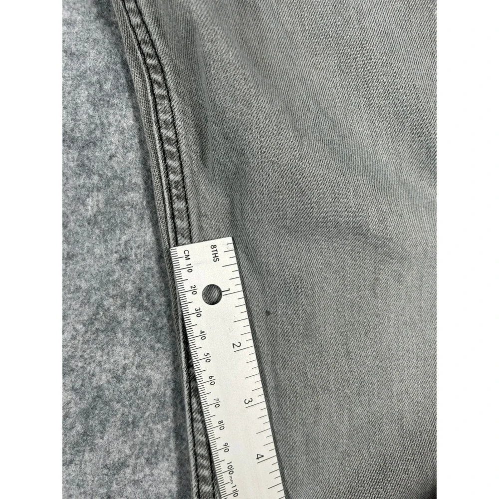 Levis 514 Denim Jeans Mens 36x30 Fits 36x29 Gray Straight Leg Casual Pants